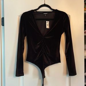 Black Express bodysuit, NWT
